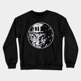 LEPRECHAUN (Circle Black and White) Crewneck Sweatshirt